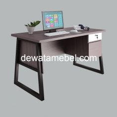 Meja Kantor Ukuran 120 - Siantano OT 122 / Grey Ashtree